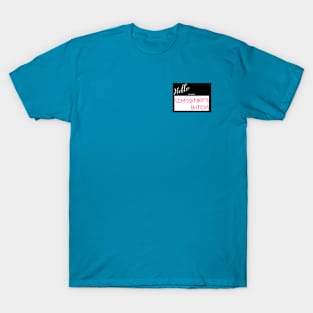 Schrodinger's NameTag T-Shirt